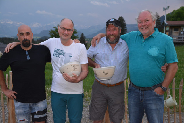 Die scheidende Vorstandschaft